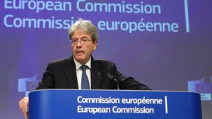 IndustriAll Europe and ETUC share views about the Carbon Border Adjustment Mechanism with EU Commissioner Gentiloni